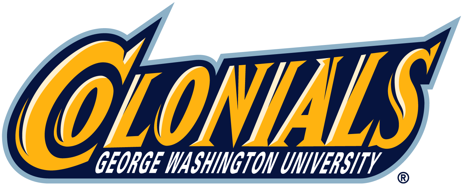 George Washington Colonials 1997-2008 Wordmark Logo v2 iron on transfers for T-shirts
